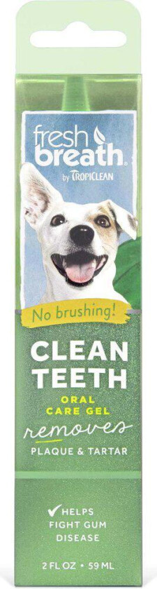 Clean Teeth Oral Care Gel til hund 59 ml