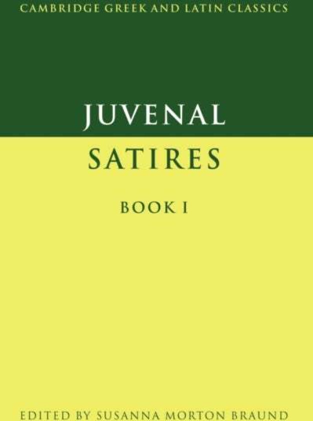 Juvenal: Satires Book I av Juvenal