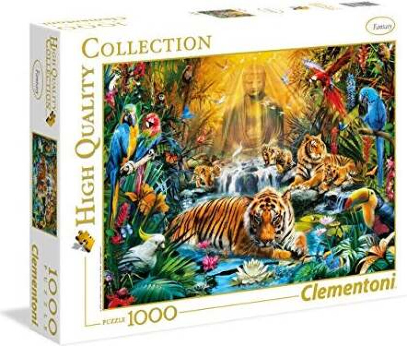 Puslespill 1000 High Color Mystic Tigers Clementon