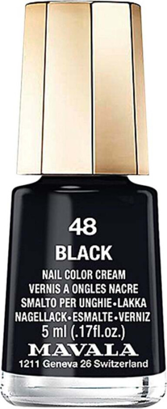 Mavala Minilack 48 Black 5ml