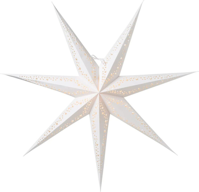 Vintergatan adventsstjerne 80 cm hvit