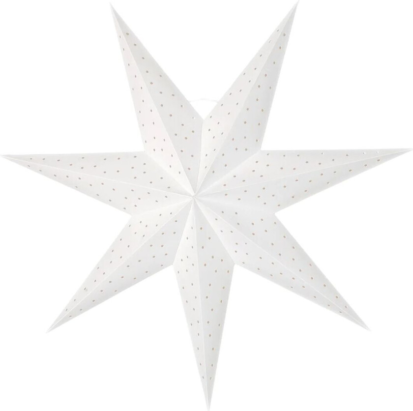 Stella julestjerne hvit 60 cm