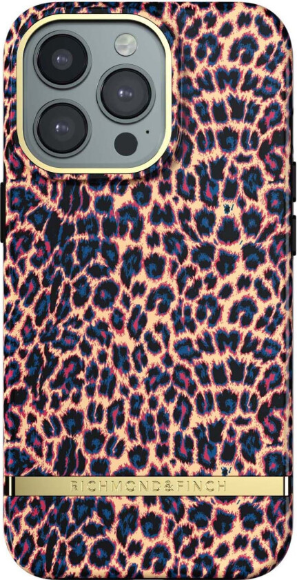 R&F telefondeksel til iPhone 13 Pro (apricot leopard)