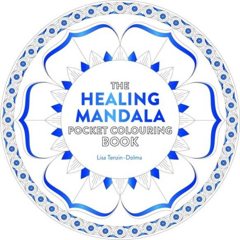 Healing Mandala Pocket Colouring Book av Lisa Tenzin-Dolma