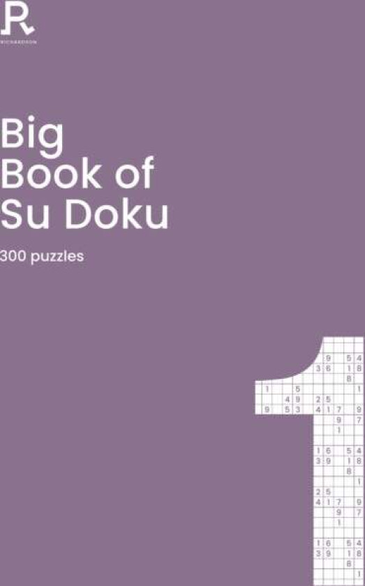 Big Book of Su Doku Book 1 av Richardson Puzzles and Games