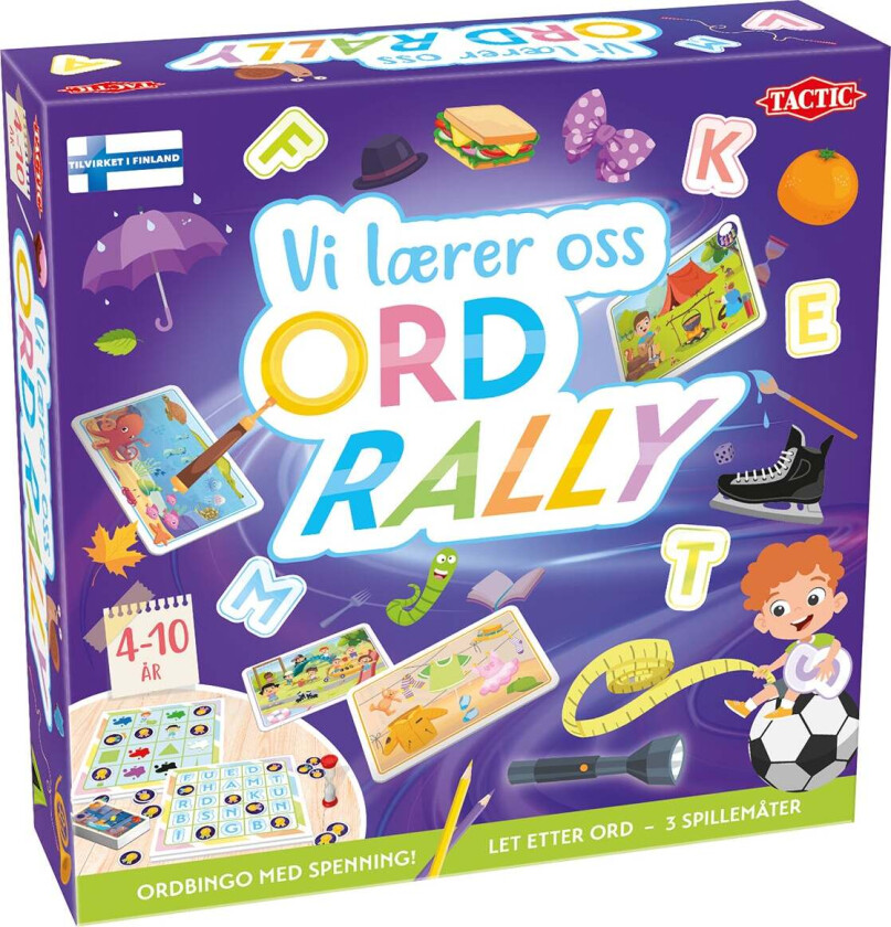 Spill Vi Lærer Oss Ord-Rally
