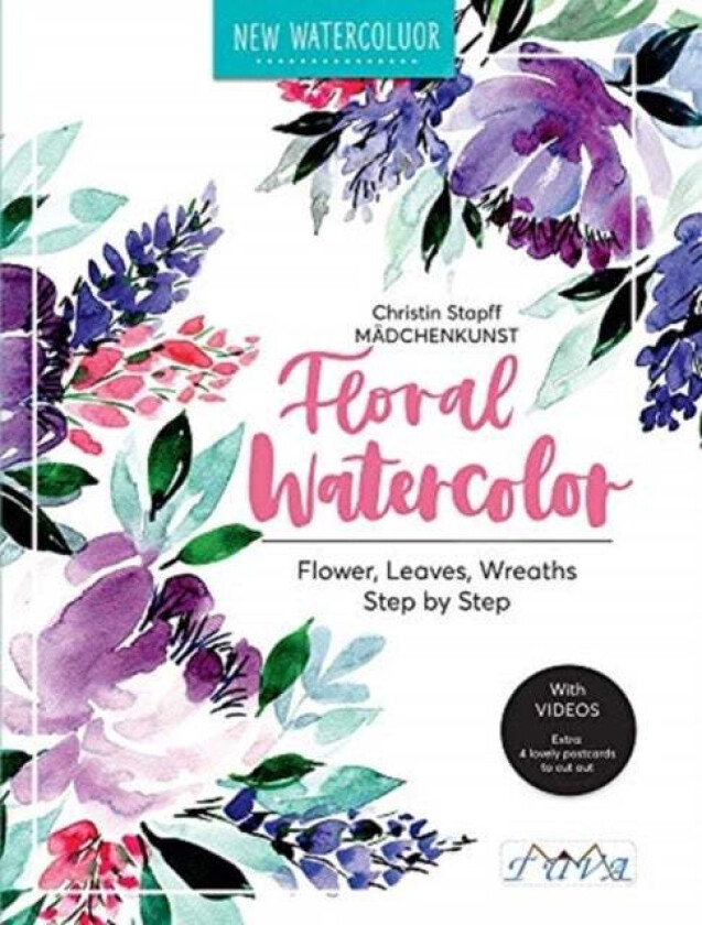 Floral Watercolour av Christin Stapff Madchenkunst