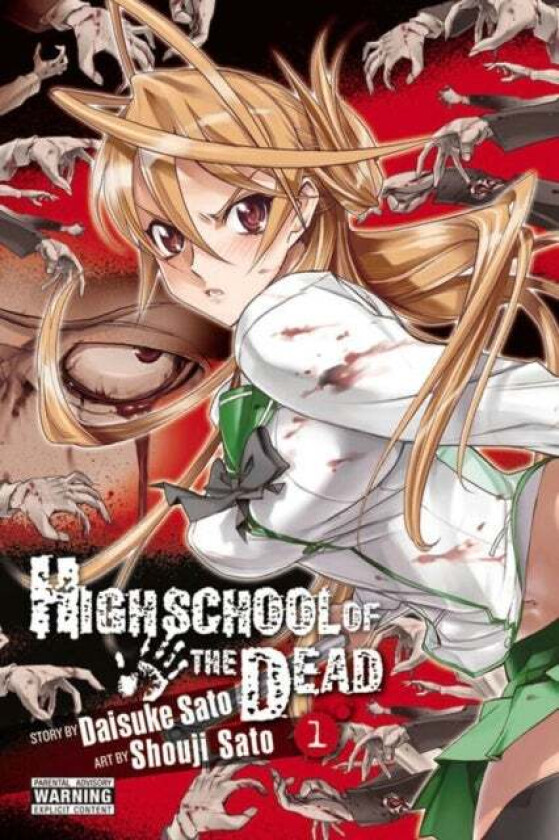 Highschool of the Dead, Vol. 1 av Daisuke Sato, Shouji Sato