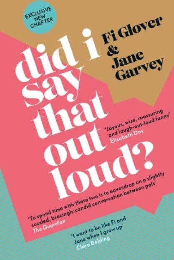 Did I Say That Out Loud? av Fi Glover, Jane Garvey