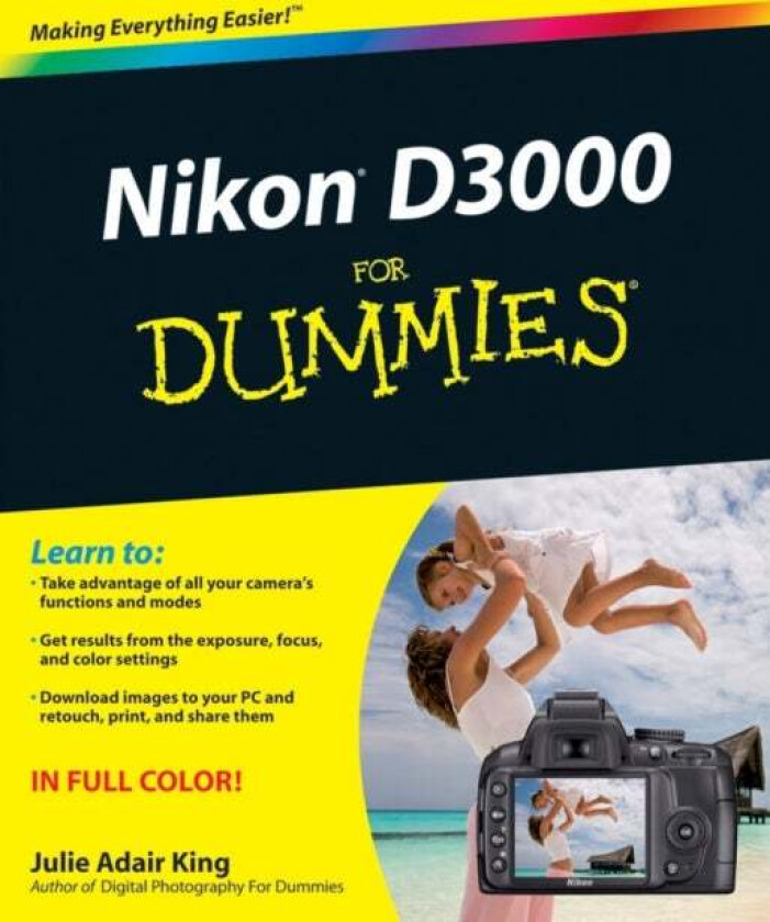 Nikon D3000 For Dummies av Julie Adair (Indianapolis Indiana) King