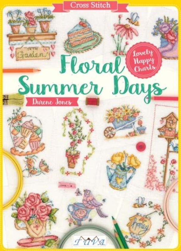 Cross Stitch: Floral Summer Days av Durene Jones