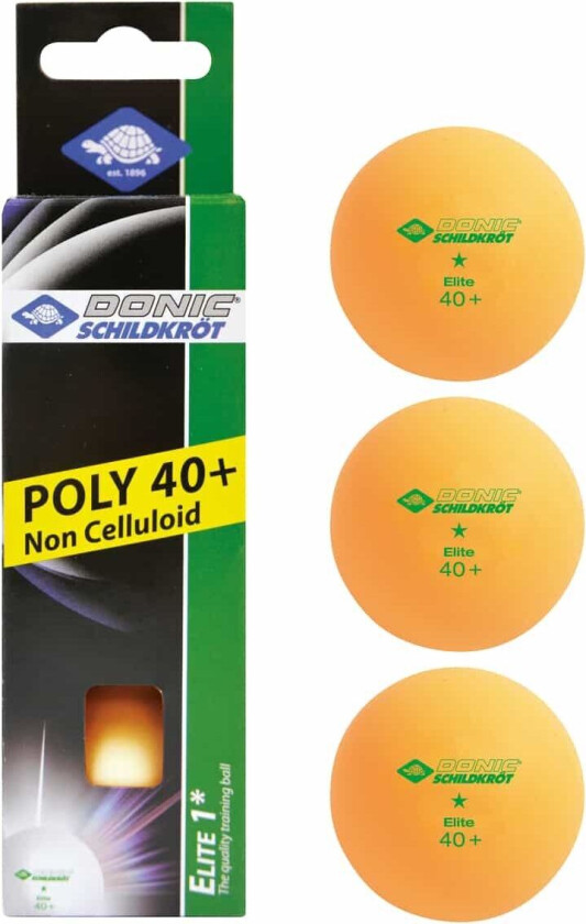 1-Star Ball Elite, bordtennisball Orange