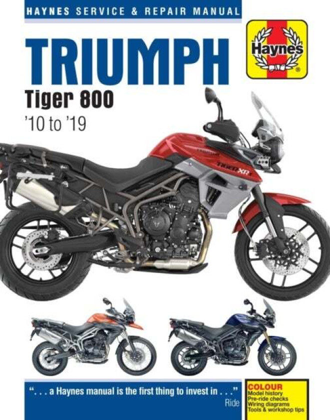 Triumph Tiger 800 (10 -19) av Matthew Coombs