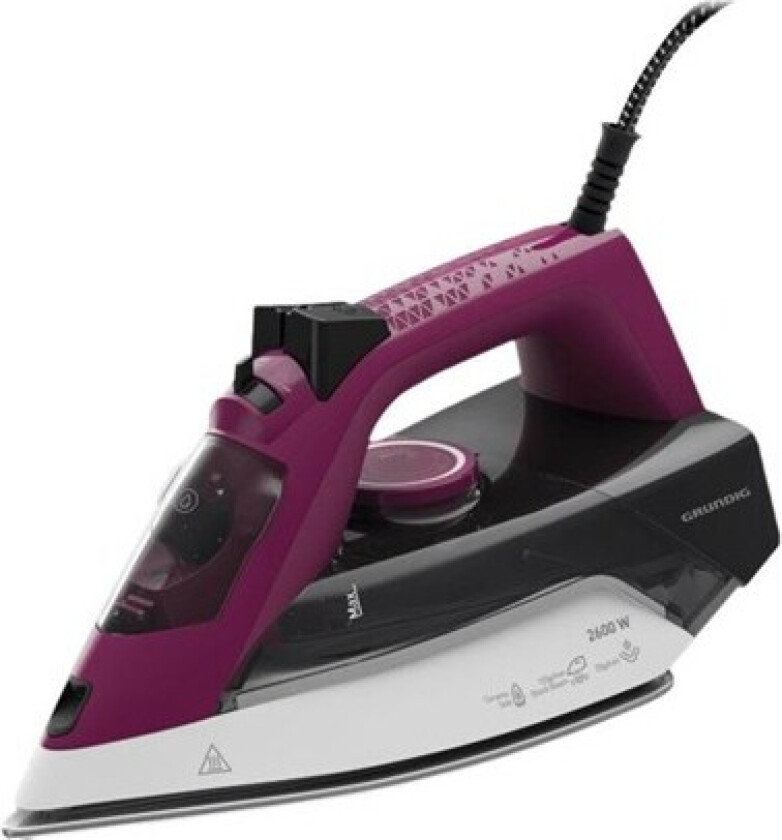 Dampstrykejern Grun Dampfbügeleisen 2600W pu/bk | GMS2720