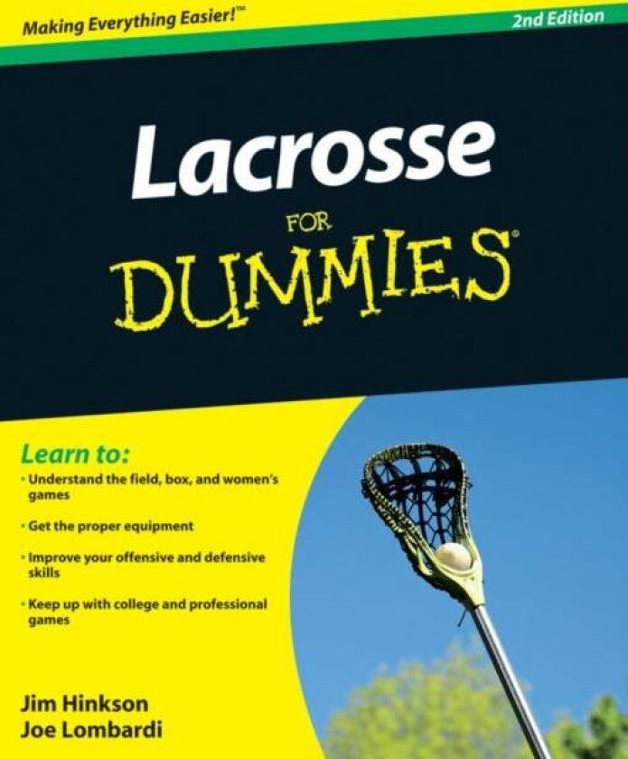 Lacrosse For Dummies av Jim Hinkson, Joe Lombardi