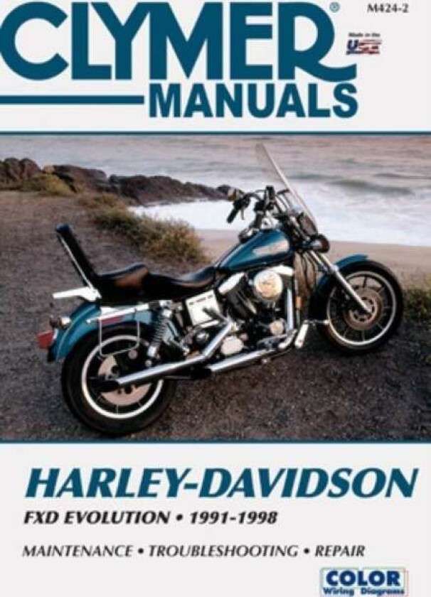 Harley-Davidson FXD Evolution Motorcycle (1991-1998) Clymer Repair Manual av Haynes Publishing