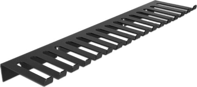 - Kabelholder - veggmonterbar - 32.5 cm - svart