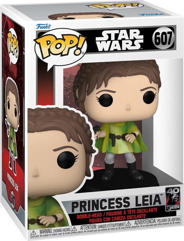 Pop! Vinyl Star Wars RotJ 40th Leia figur