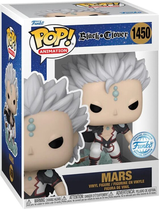 Pop! Vinyl Excl BS Mars m/bok figur