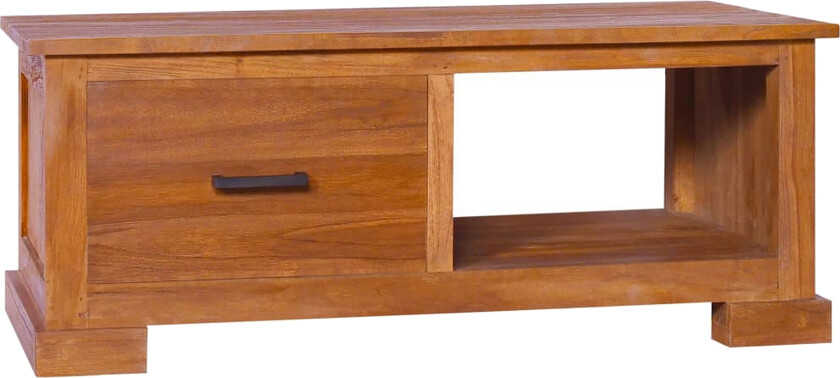 TV-benk 90x50x37 cm heltre teak