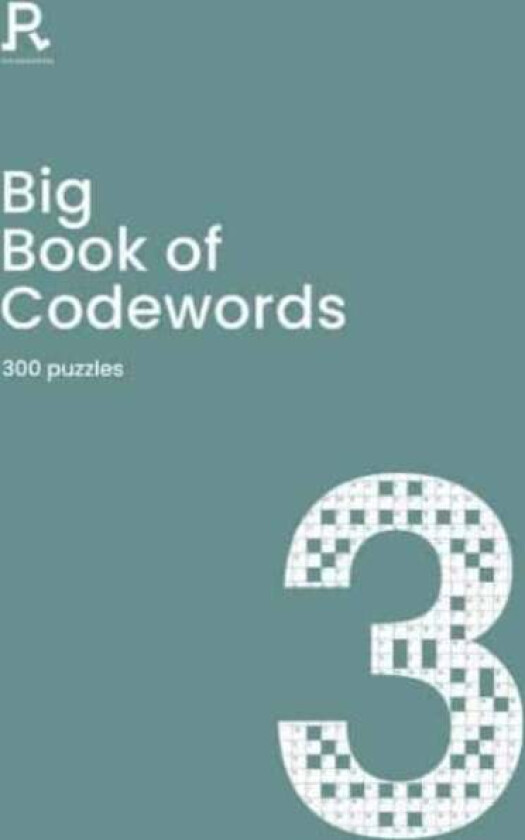 Big Book of Codewords Book 3 av Richardson Puzzles and Games