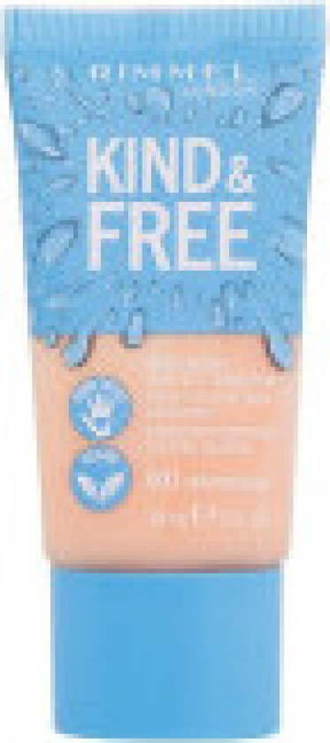 Kind & Free Skin Moisturising Tint Foundation 001 F