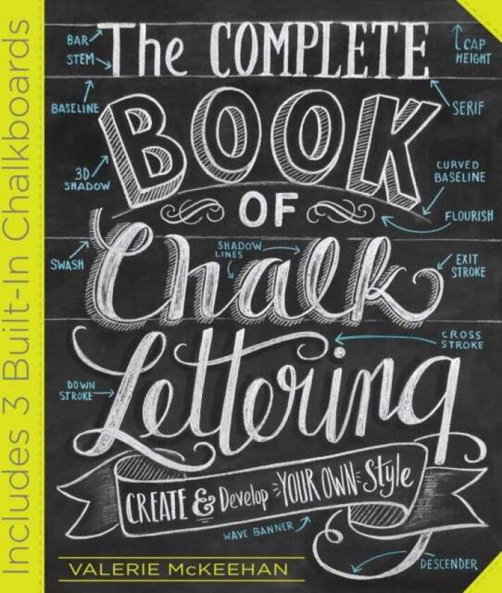 The Complete Book of Chalk Lettering av Valerie McKeehan