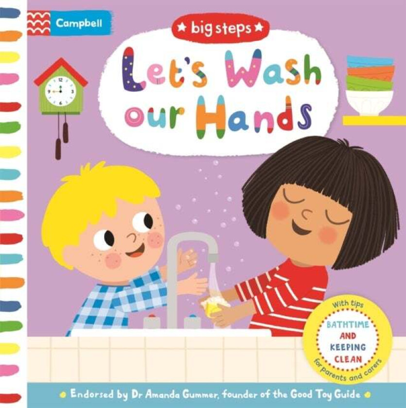 Let's Wash Our Hands av Campbell Books