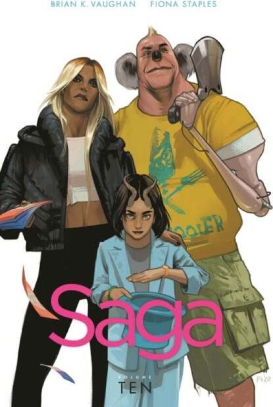 Saga Volume 10 av Brian K Vaughan