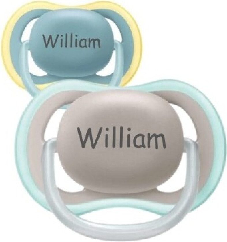 Ultra Air, Str. 3 (18+ Md.), Symmetrisk - Silikon, Smokker Med Navn