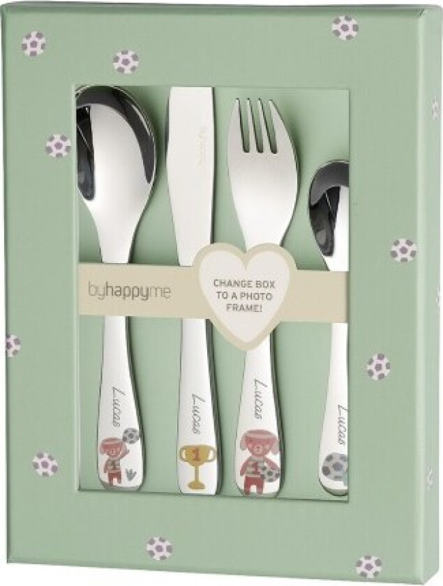 Barnebestikk Med Navn, Fotboll, Bilderamme Inkludert