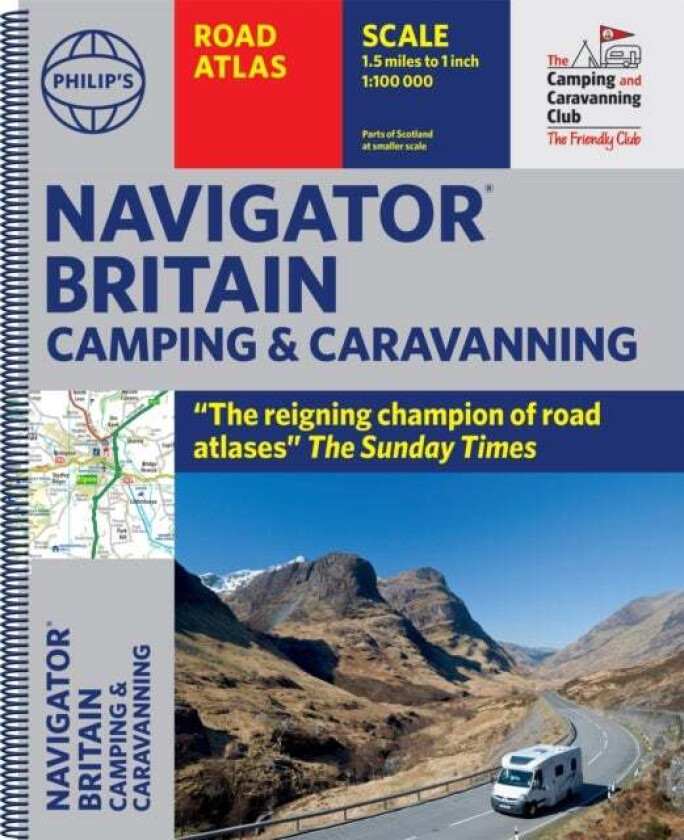 Philip's Navigator Camping and Caravanning Atlas of Britain av Philip's Maps