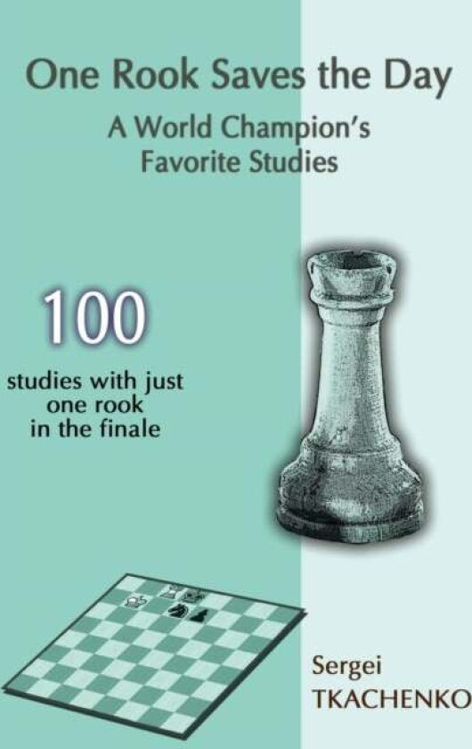 One Rook Saves the Day: A World Champion's Favorite Studies av Sergei Tkachenko