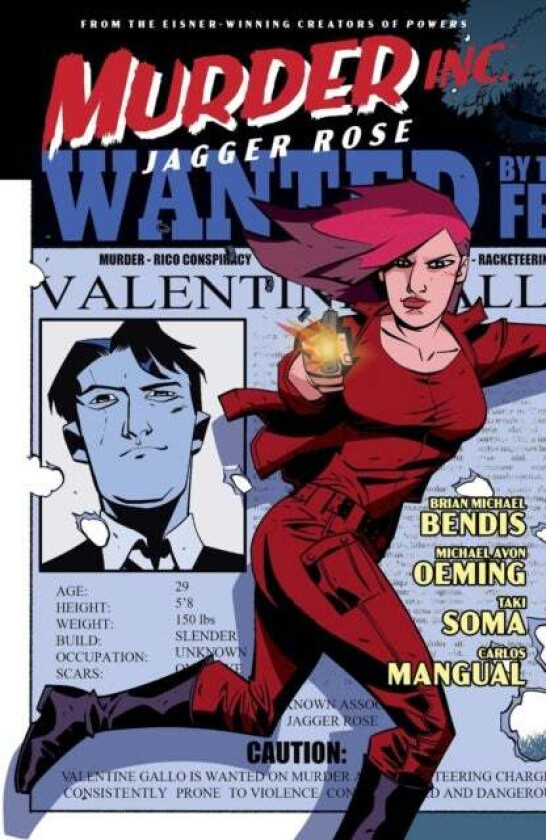 Murder Inc. Volume 3: Jagger Rose av Brian Michael Bendis, Michael Avon Oeming