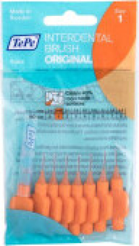 Mellomromsbørste, 0,45 mm, 8 stk.