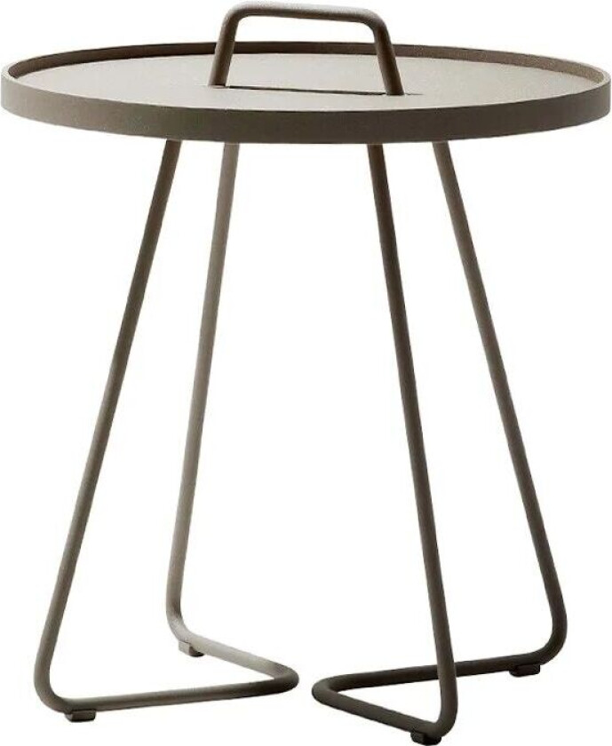 On The Move bord Ø52 cm Taupe