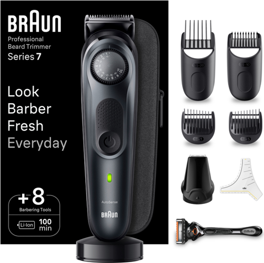 Beard Trimmer Series 7 BT7441 Trimmer With Barber Tool