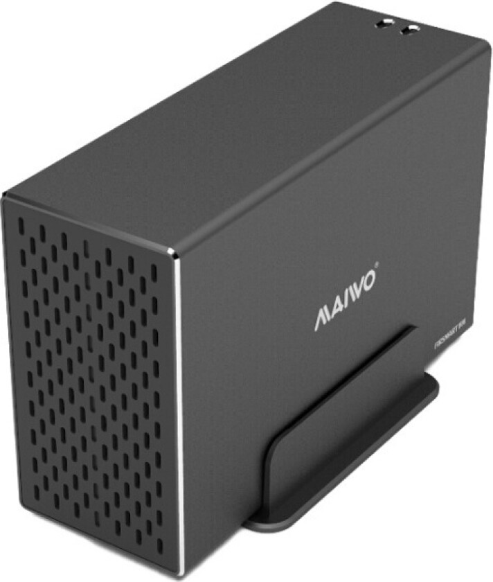 External HDD enclosure, USB 3.1 Gen2, 3,5" HDD, USB-A, black