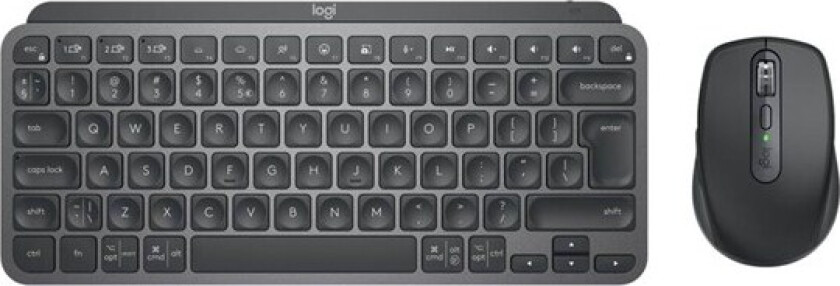 MX Keys Mini Combo for Business - Tastatur & Mussett - Tysk - Svart