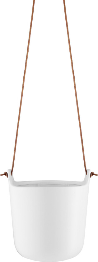 Selvvannende Urtepotte Hvit Hengende 15 cm