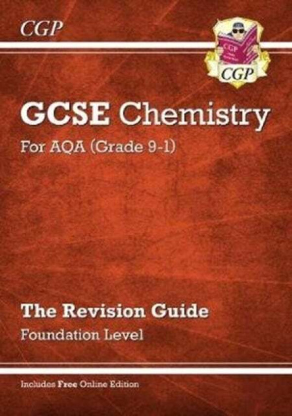 New GCSE Chemistry AQA Revision Guide - Foundation includes Online Edition, Videos & Quizzes: superb av CGP Books
