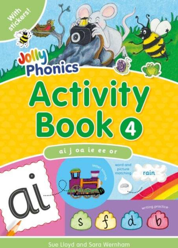 Jolly Phonics Activity Book 4 av Sara Wernham, Sue Lloyd