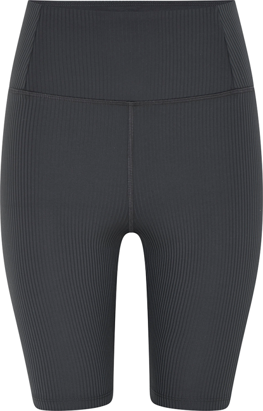 Rib Bike Shorts, Farge: Svart, Størrelse: XXL, Kvinner
