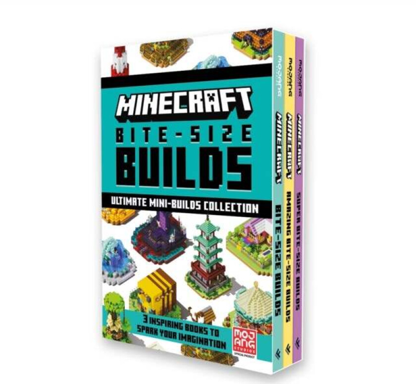 Bite Size Builds Slipcase x 3 av Mojang AB