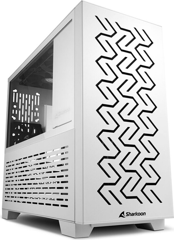 MS-Z1000 - microATX - Kabinett - Tower - Hvit