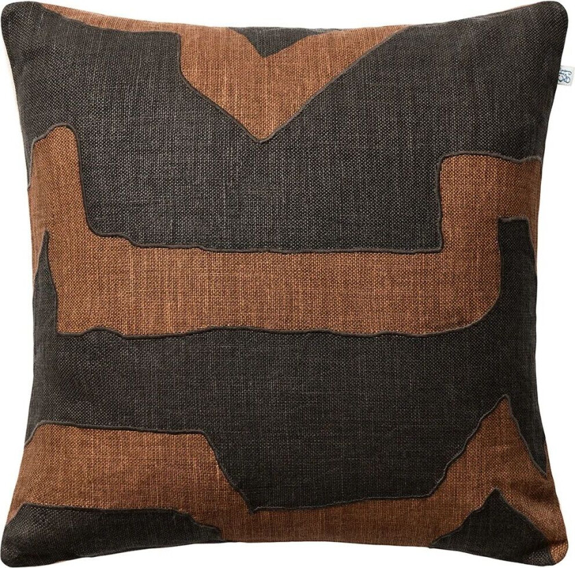 Sikkim putetrekk 50 x 50 cm Taupe-Dark Brown