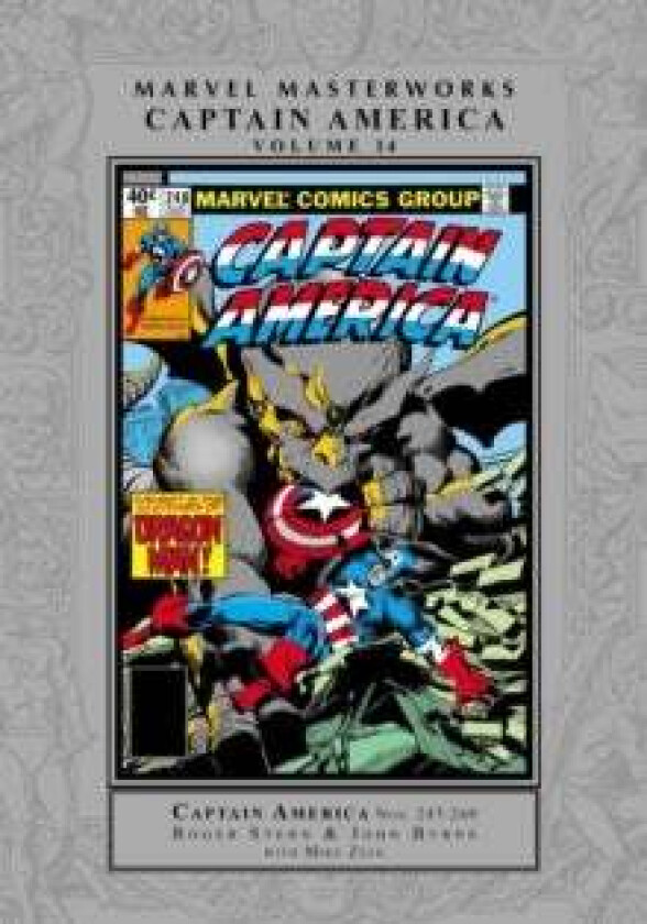 Marvel Masterworks: Captain America Vol. 14 av Roger Stern, John Byrne, Bill Mantlo