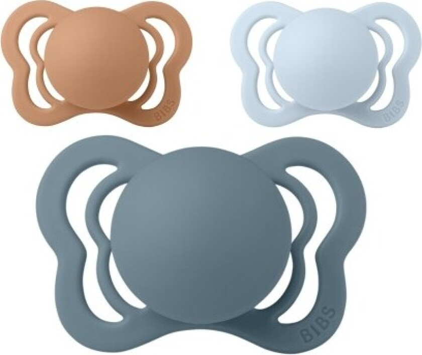 Bibs Couture, Str. 1 (0-6 Md.), Anatomisk - Silikon