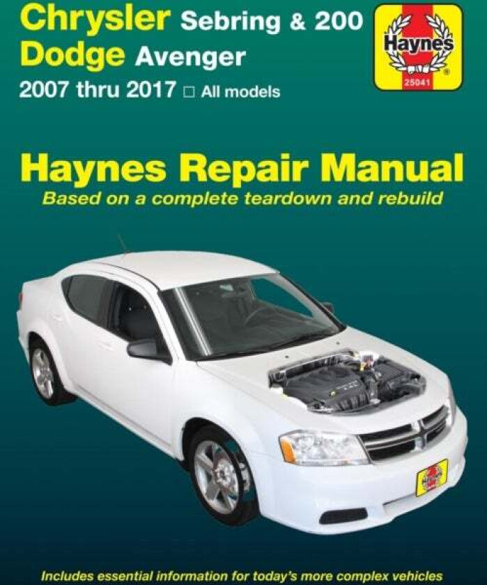 Chrysler Sebring Sedan (2007-2010) av Haynes Publishing