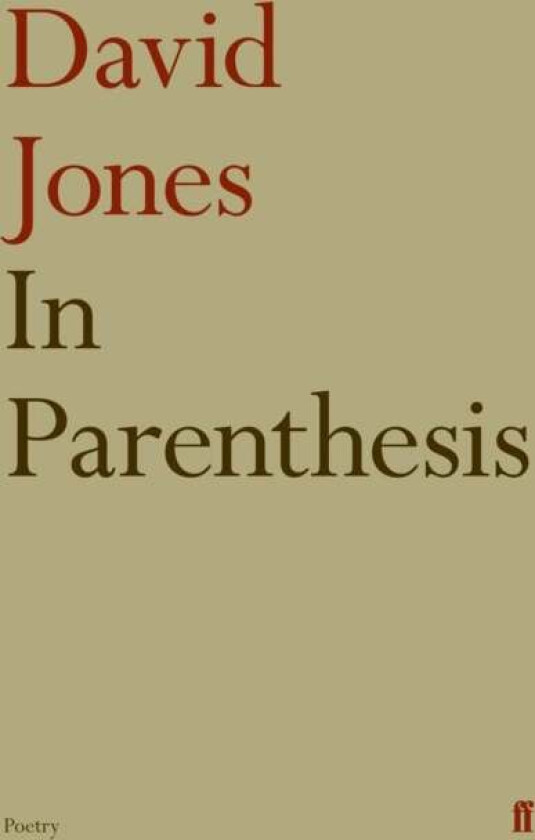 In Parenthesis av David Jones